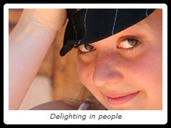 Delighting in people