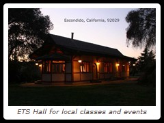 ETS Hall for local classes and events